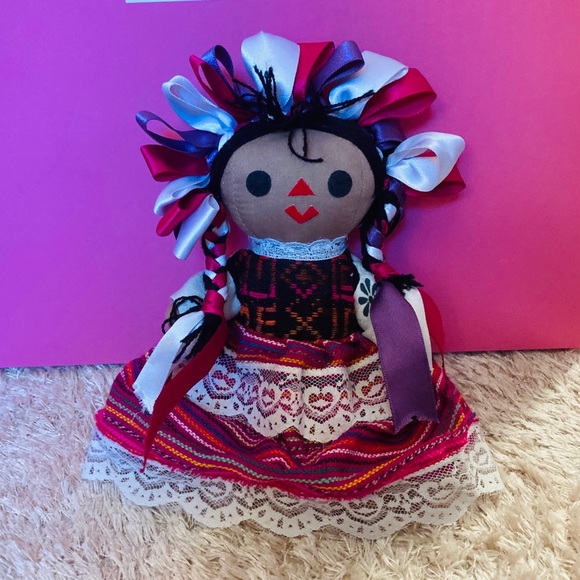 Vintage Handmade Doll from Mexico - Picture 4 of 5